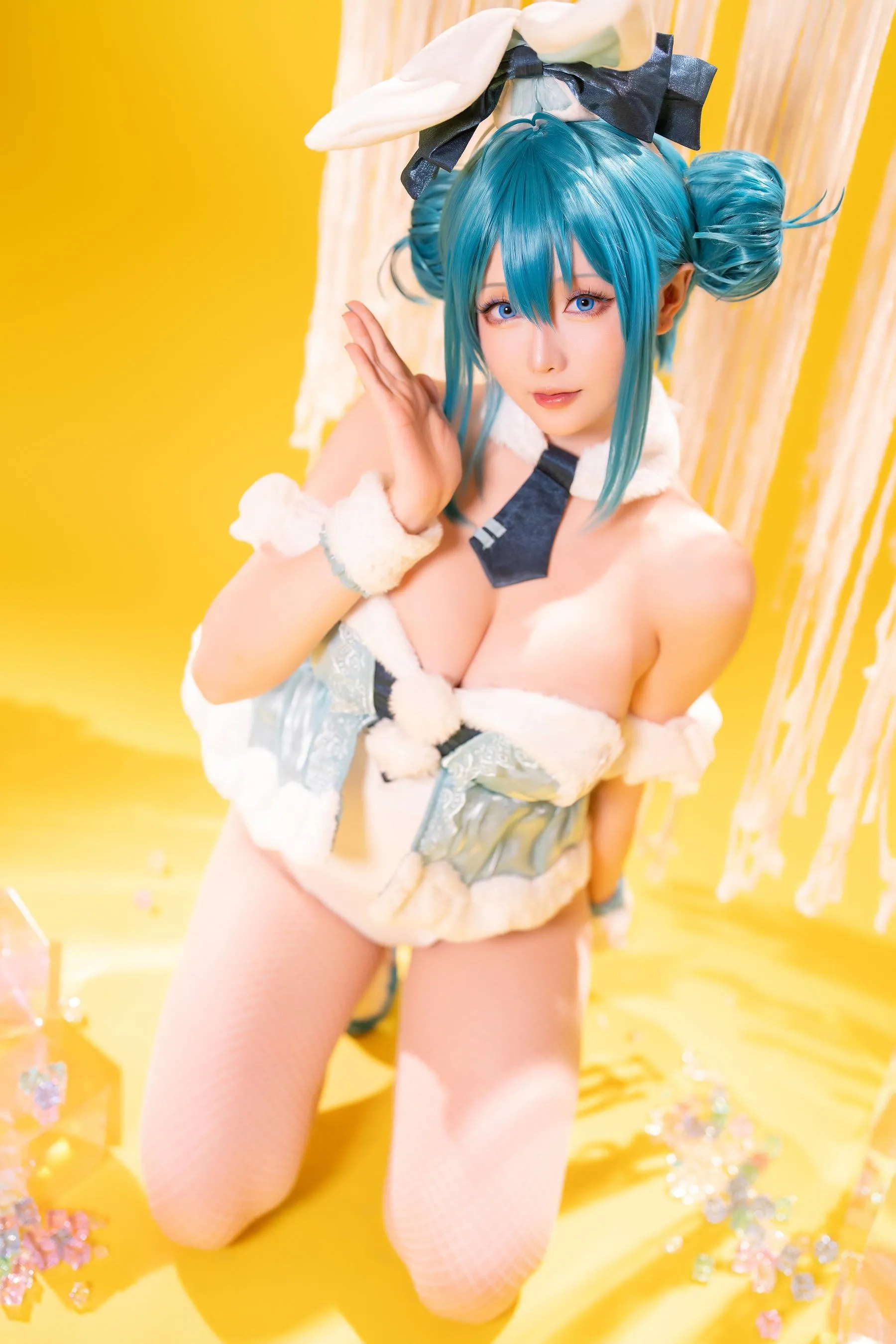 星之迟迟 – NO.158 23年9月计划A 初音未来 白兔女郎 [77P]插图5